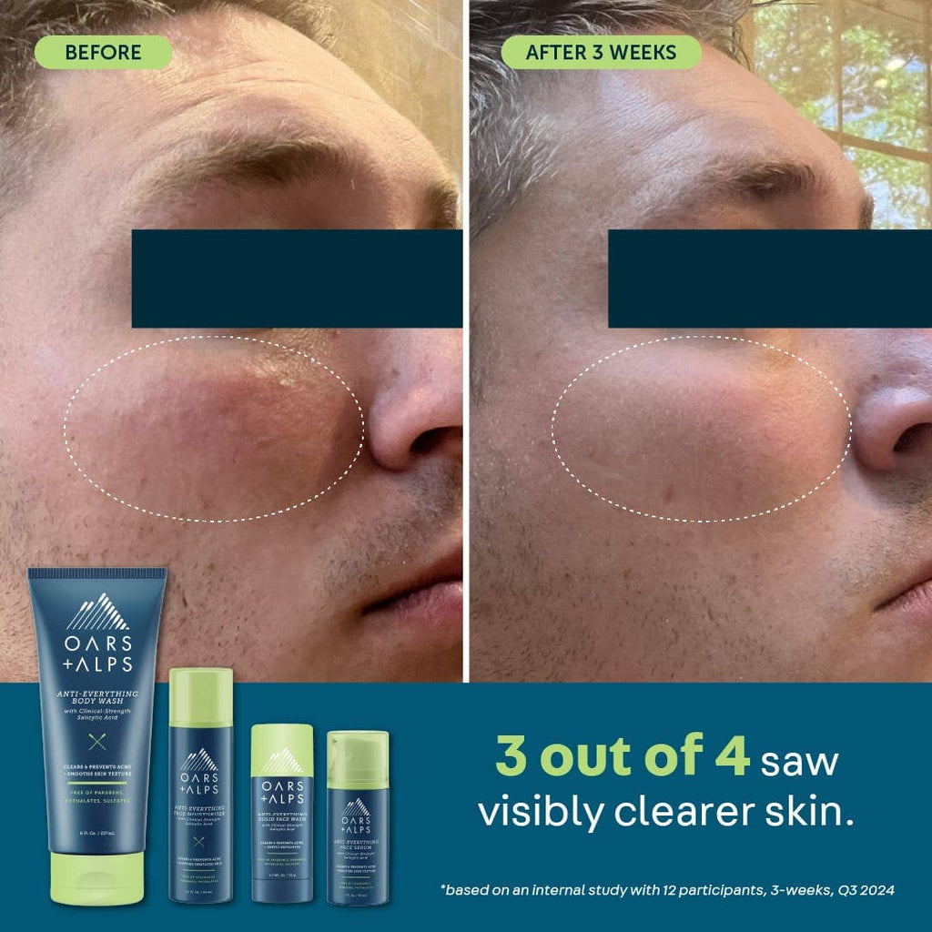 Oars + Alps Anti-Everything Men's Solid Face Wash Stick