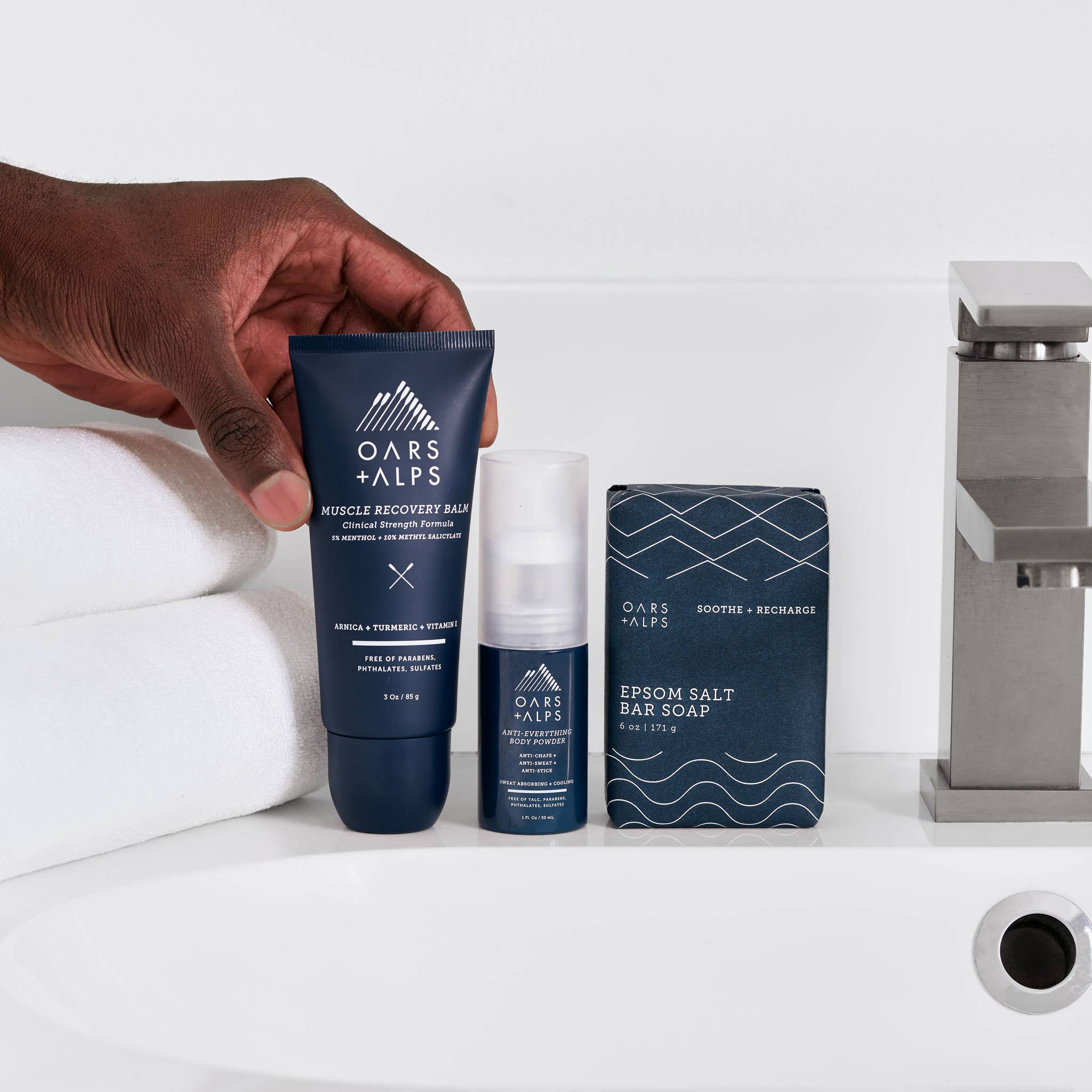 Oars + Alps Men's Muscle Recovery Balm