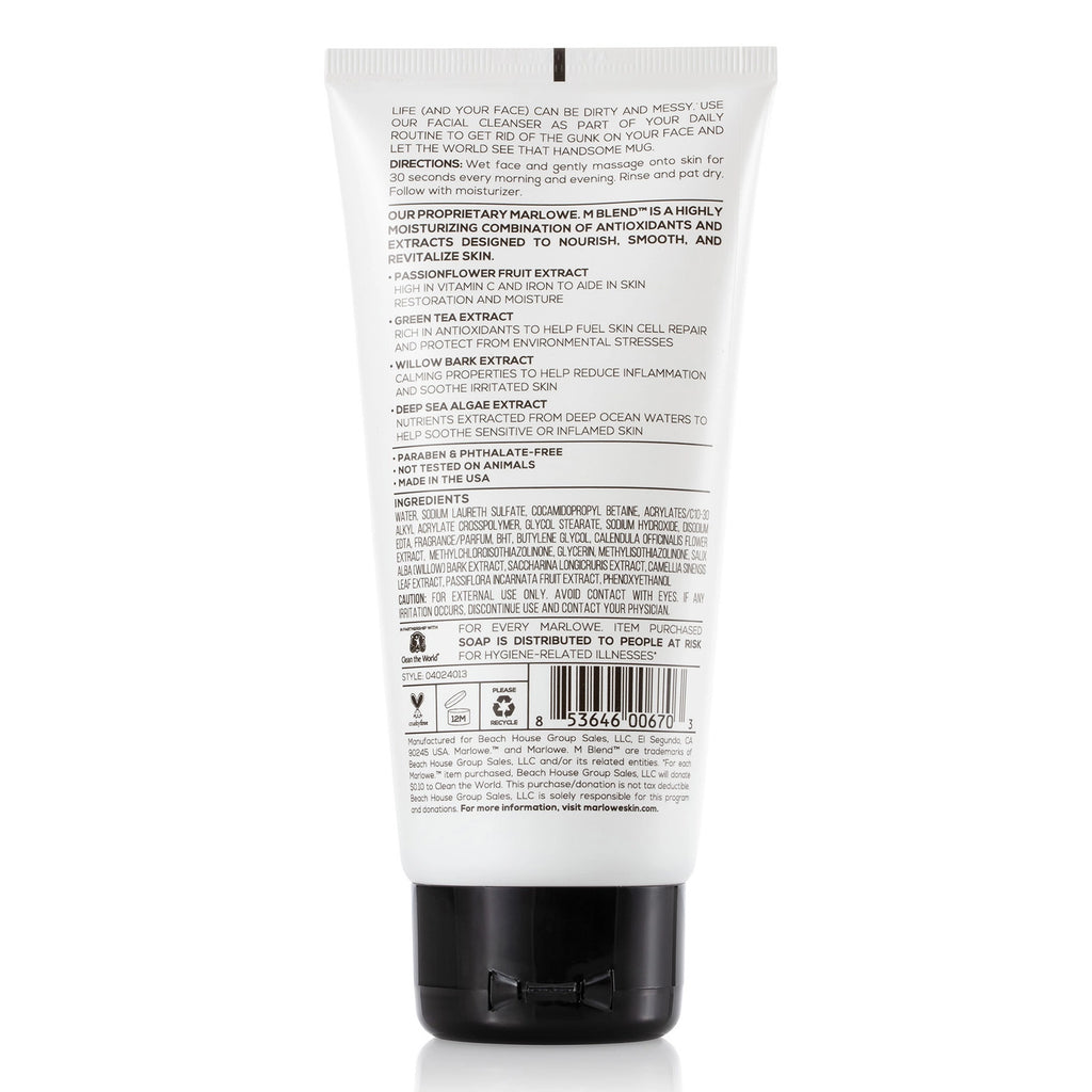 Marlowe No. 121 Facial Cleanser