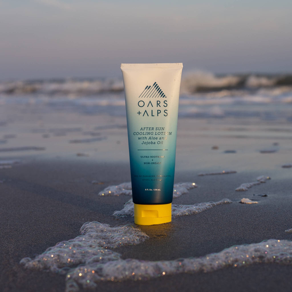 Oars + Alps After Sun Cooling & Hydrating Men's Lotion, Aloe Vera