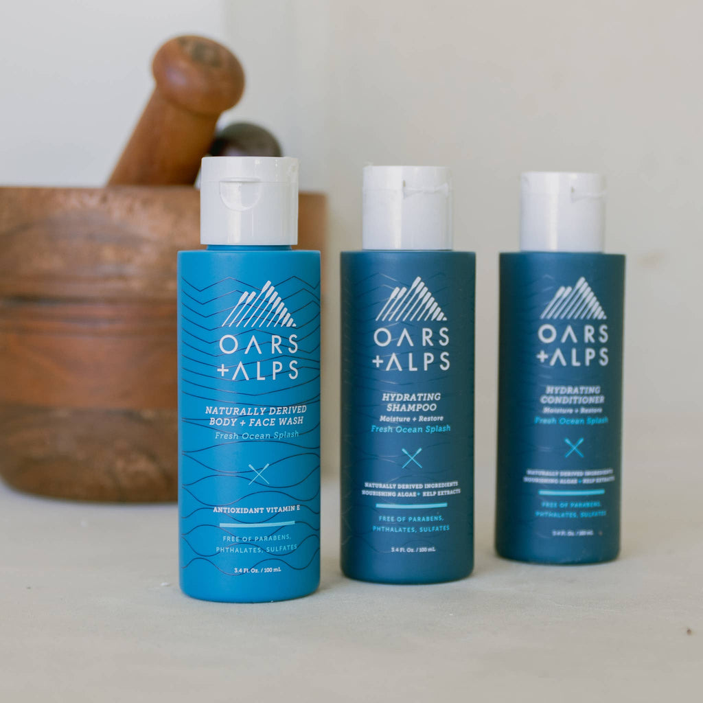 Oars + Alps Men's Grooming Travel Kit