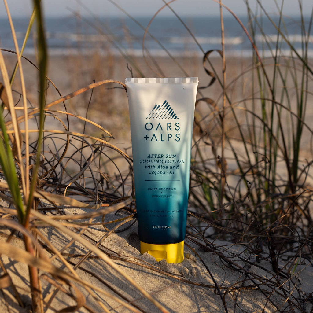 Oars + Alps After Sun Cooling & Hydrating Men's Lotion, Aloe Vera