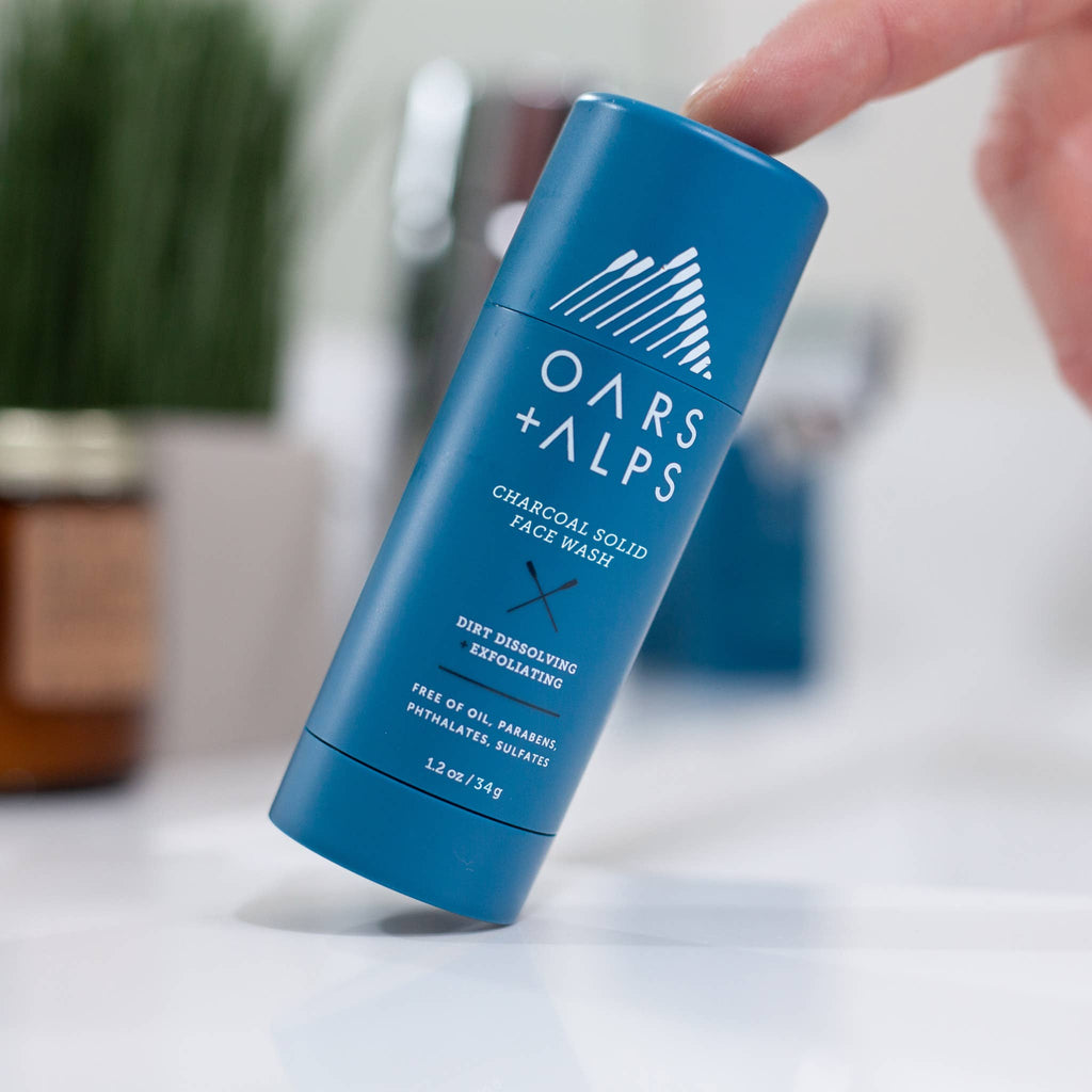 Oars + Alps Charcoal Solid Face Wash