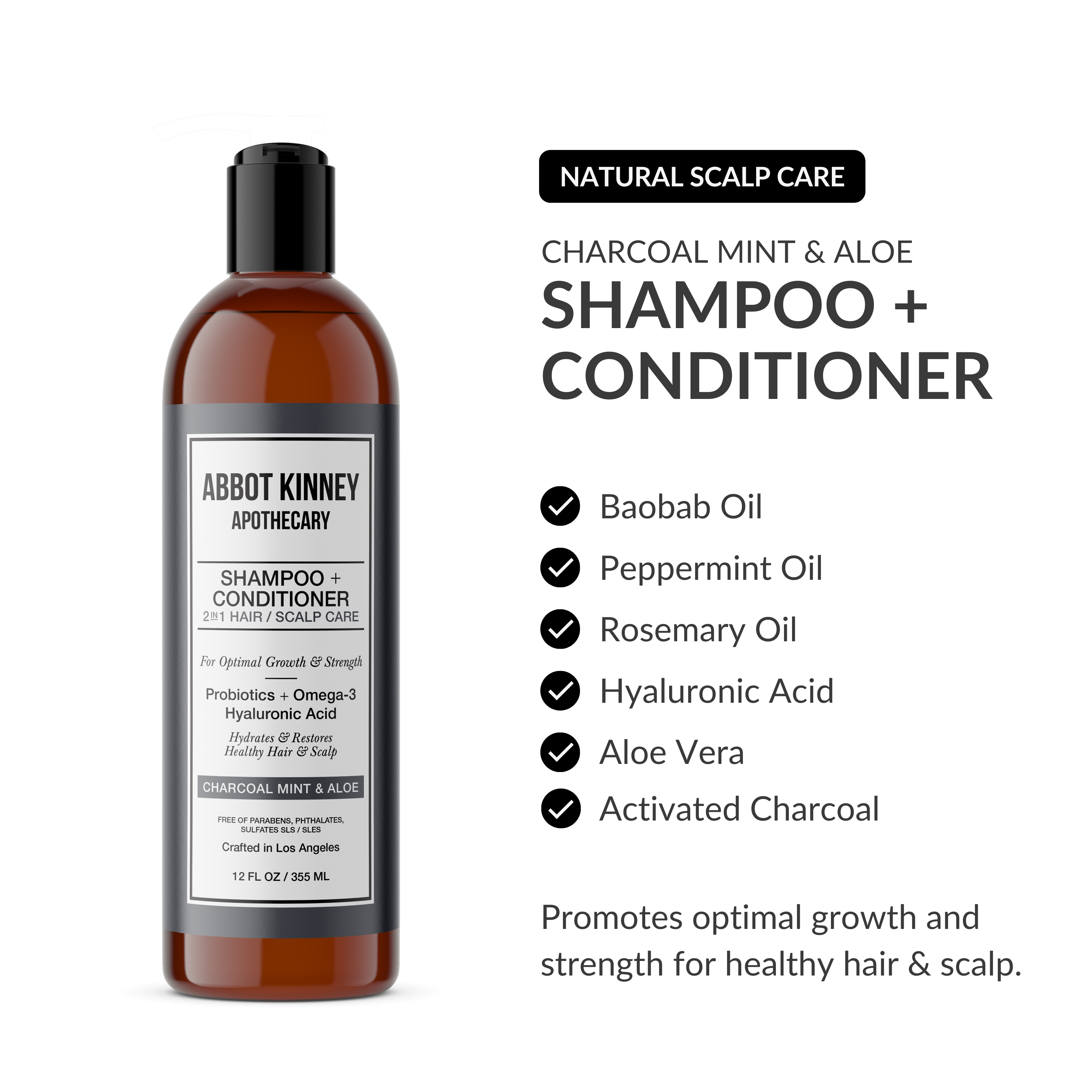 Abbot Kinney Apothecary - Shampoo + Conditioner