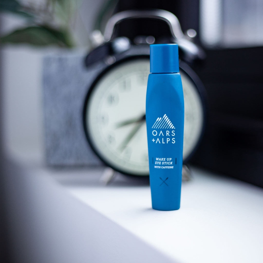 Oars + Alps Wake Up Men's Eye Roller and Eye Depuffer, Caffeine Infused