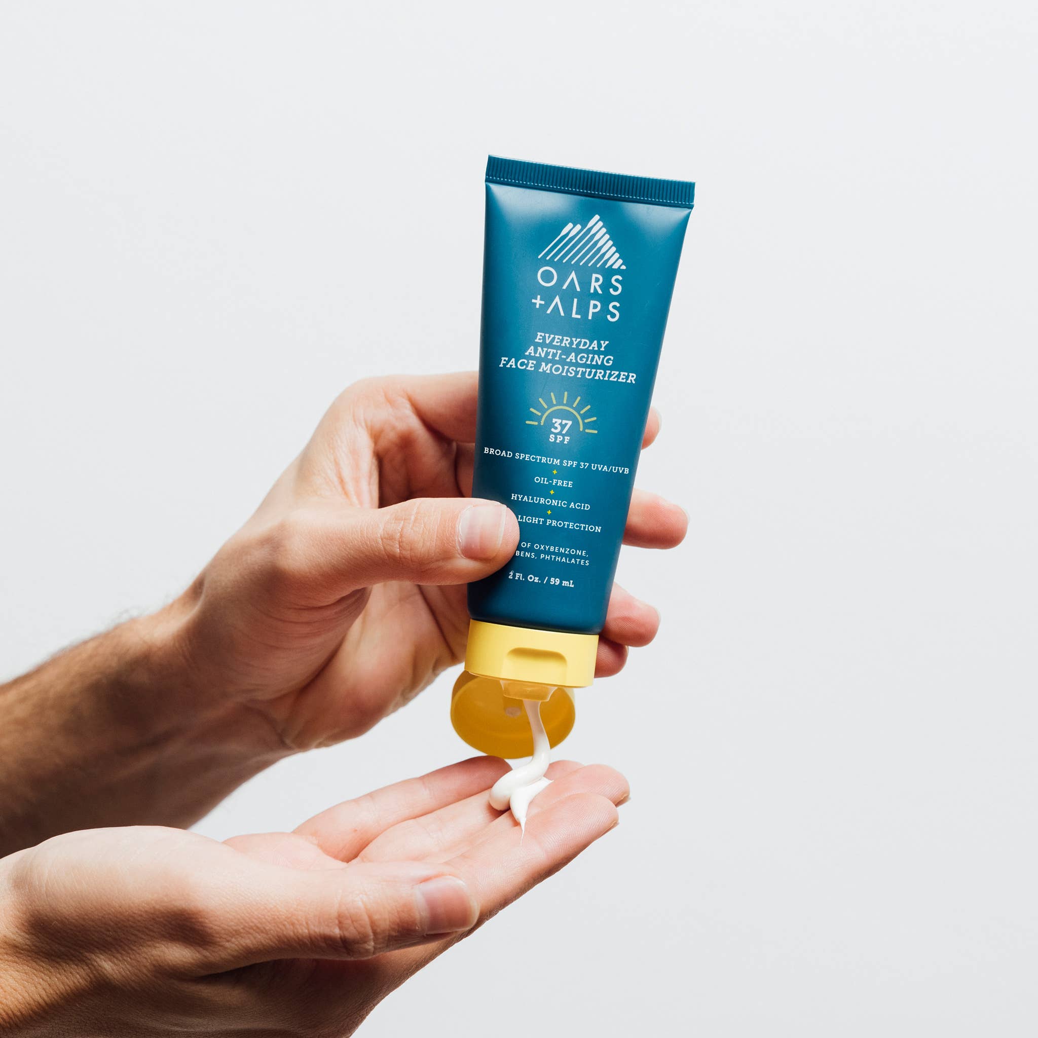 Oars + Alps Everyday Anti-Aging Men's Face Moisturizer w/ SPF 37