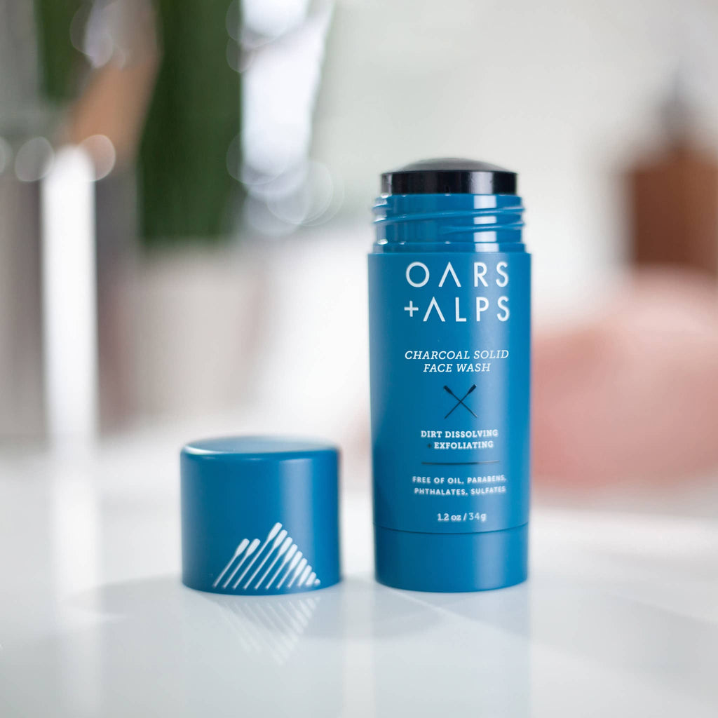 Oars + Alps Charcoal Solid Face Wash