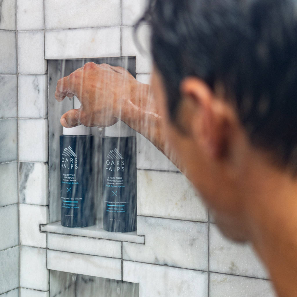 Oars + Alps Hydrating Men's Shampoo + Conditioner Duo Kit