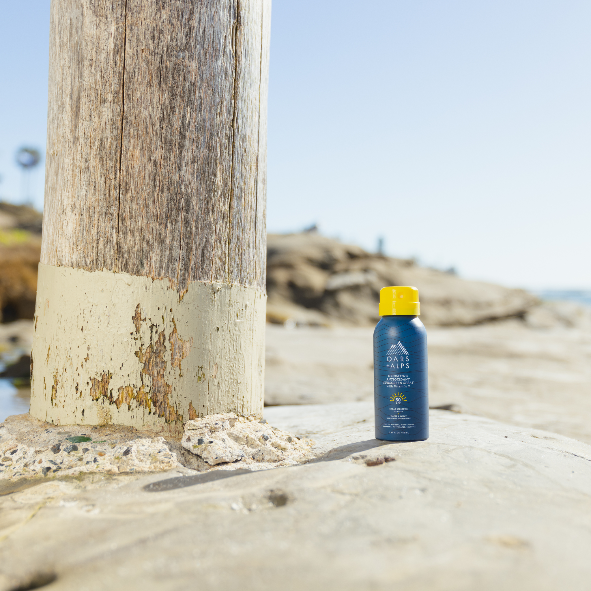 Oars + Alps Travel Size Men's Hydrating Antioxidant SPF 50 Spray
