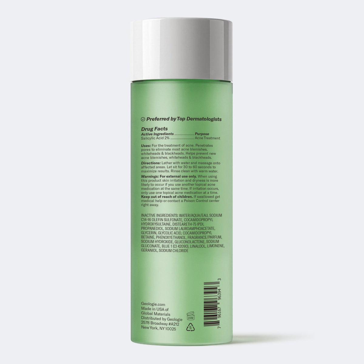Geologie Acne Control Body Wash