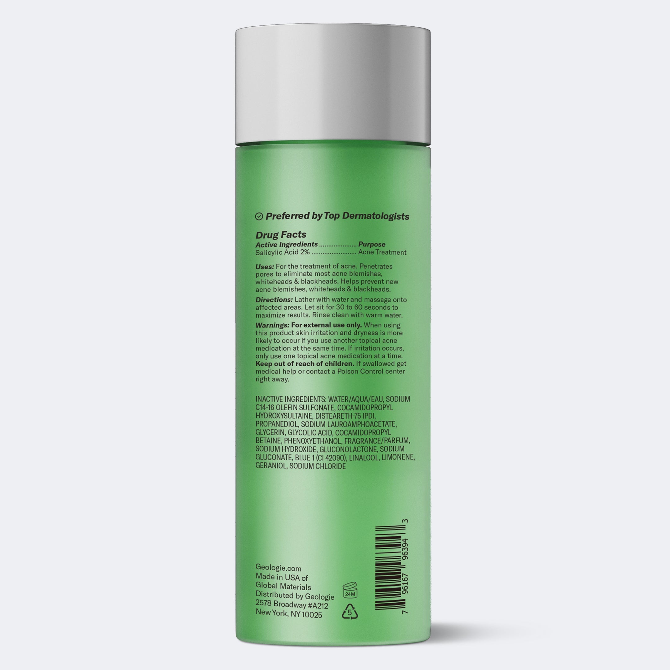 Geologie Acne Control Body Wash