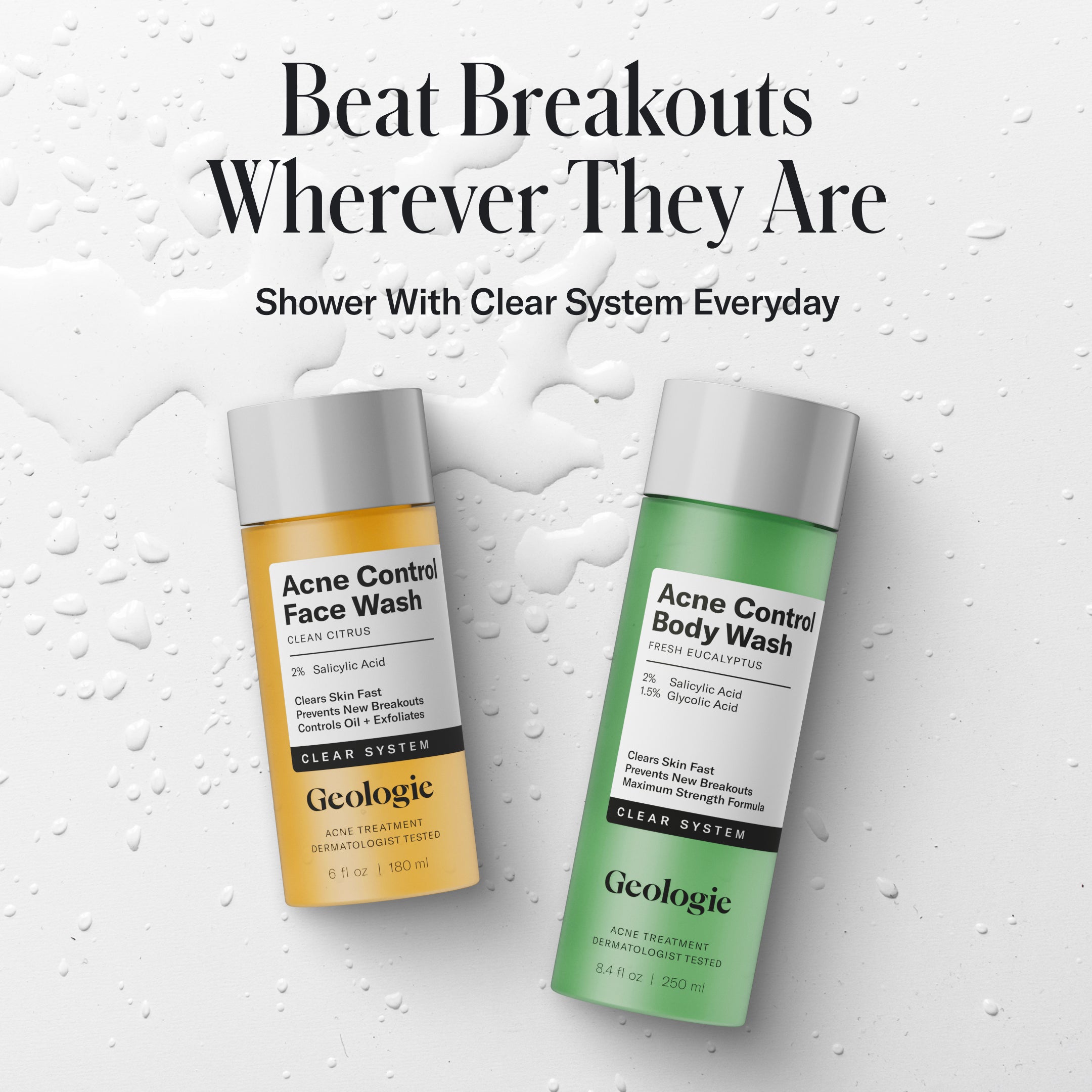 Geologie Acne Control Body Wash