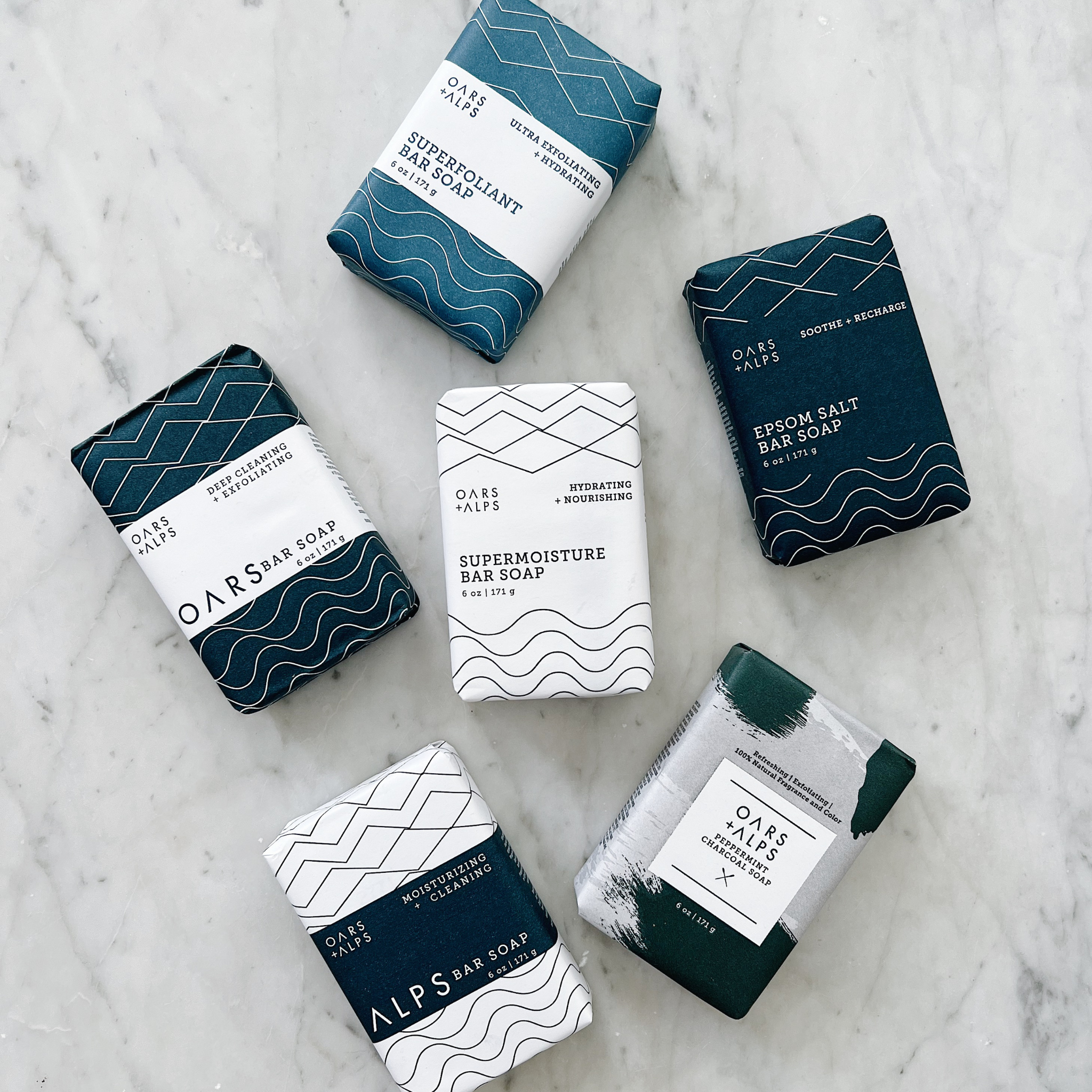 Oars + Alps Supermoisture Men's Bar Soap
