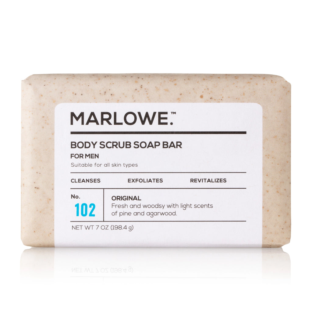 Marlowe No. 102 Body Scrub Soap Bar