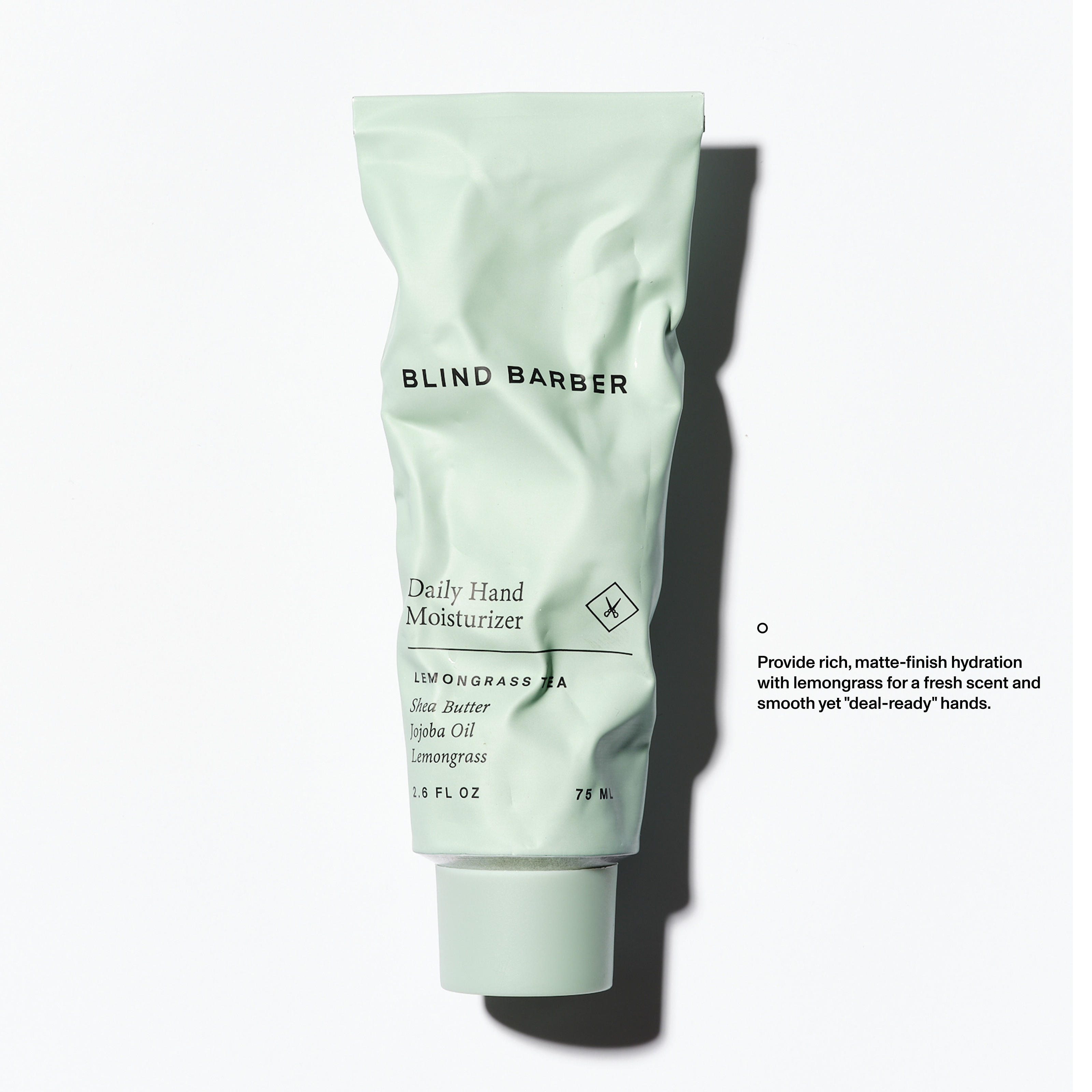 Blind Barber Lemongrass Tea Hand Moisturizer