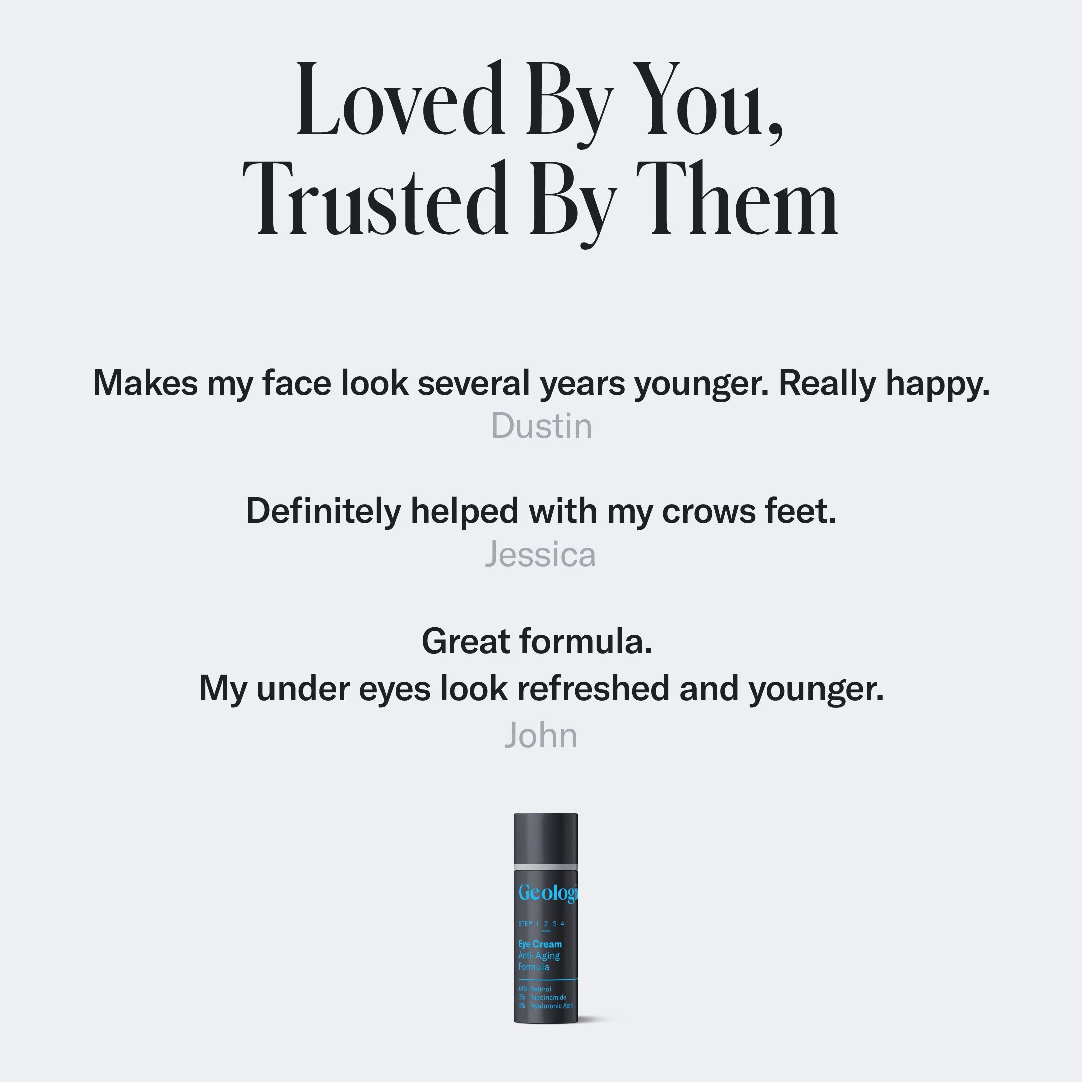 Geologie Eye Cream - Anti-Aging Formula