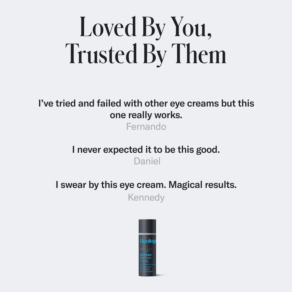 Geologie Eye Cream - Dark Circle Formula
