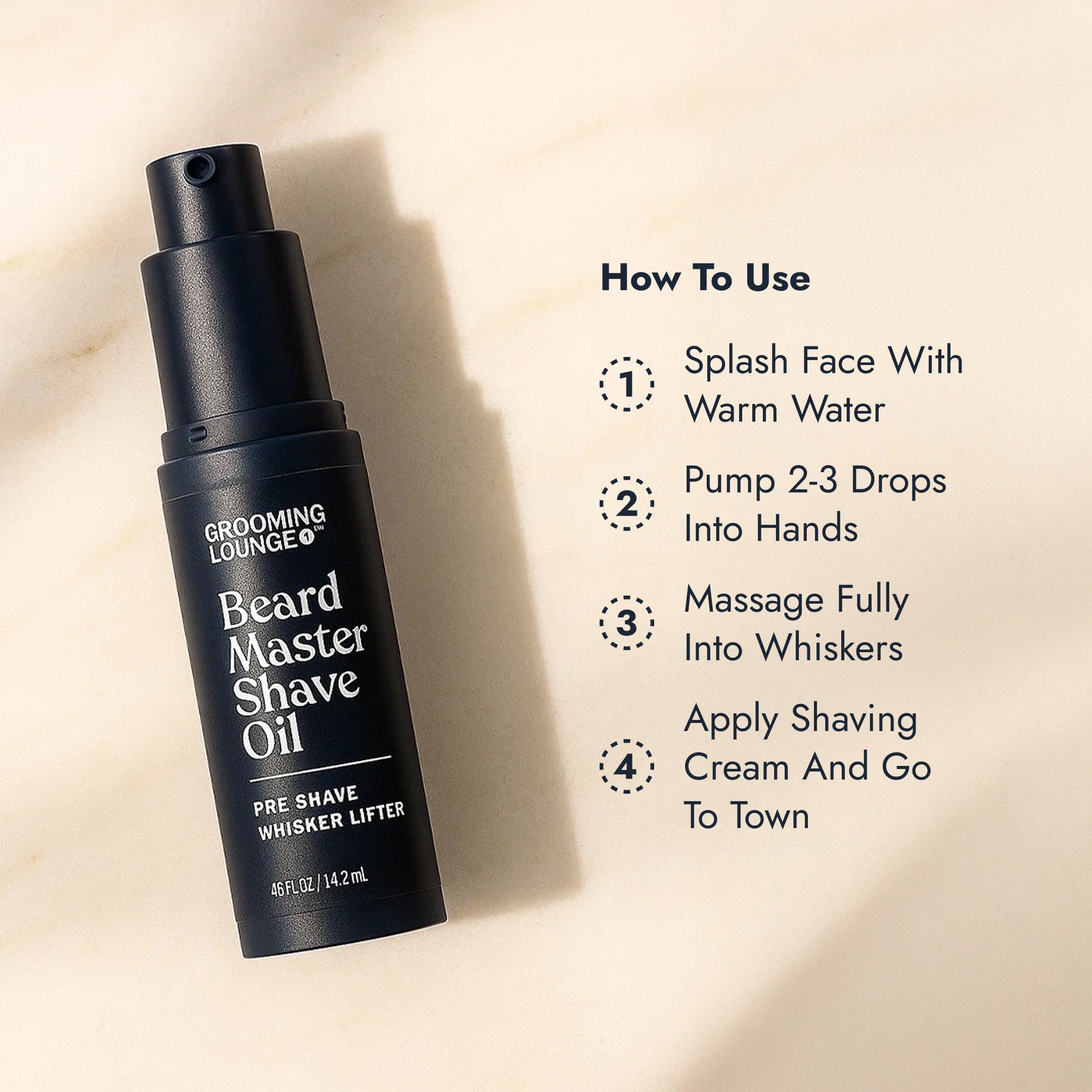 Grooming Lounge Beard Master Shave Oil - Best Shave Oil For Men