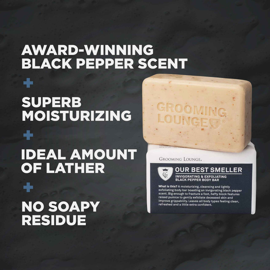 Grooming Lounge Our Best Smeller Body Bar 3-Pack