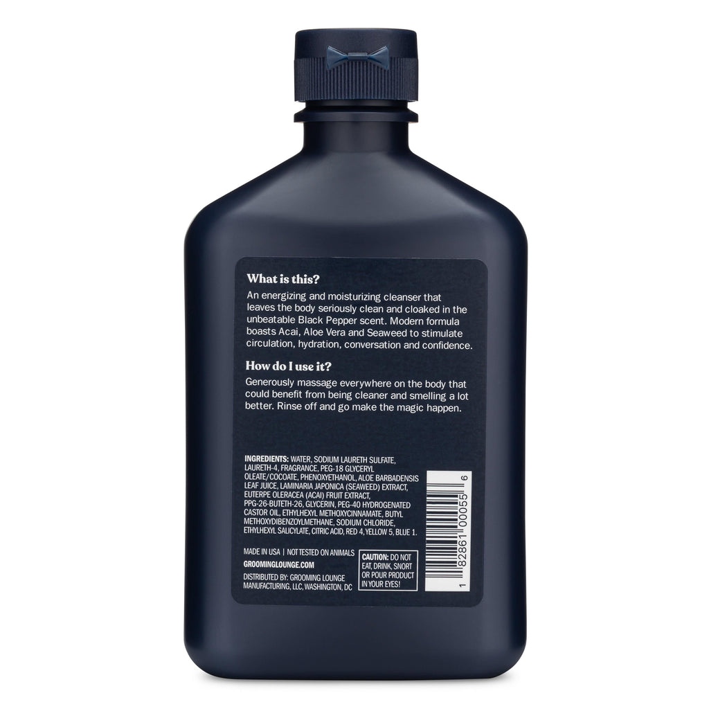 Grooming Lounge Our Best Smeller Body Wash - Black Pepper Body Cleanser