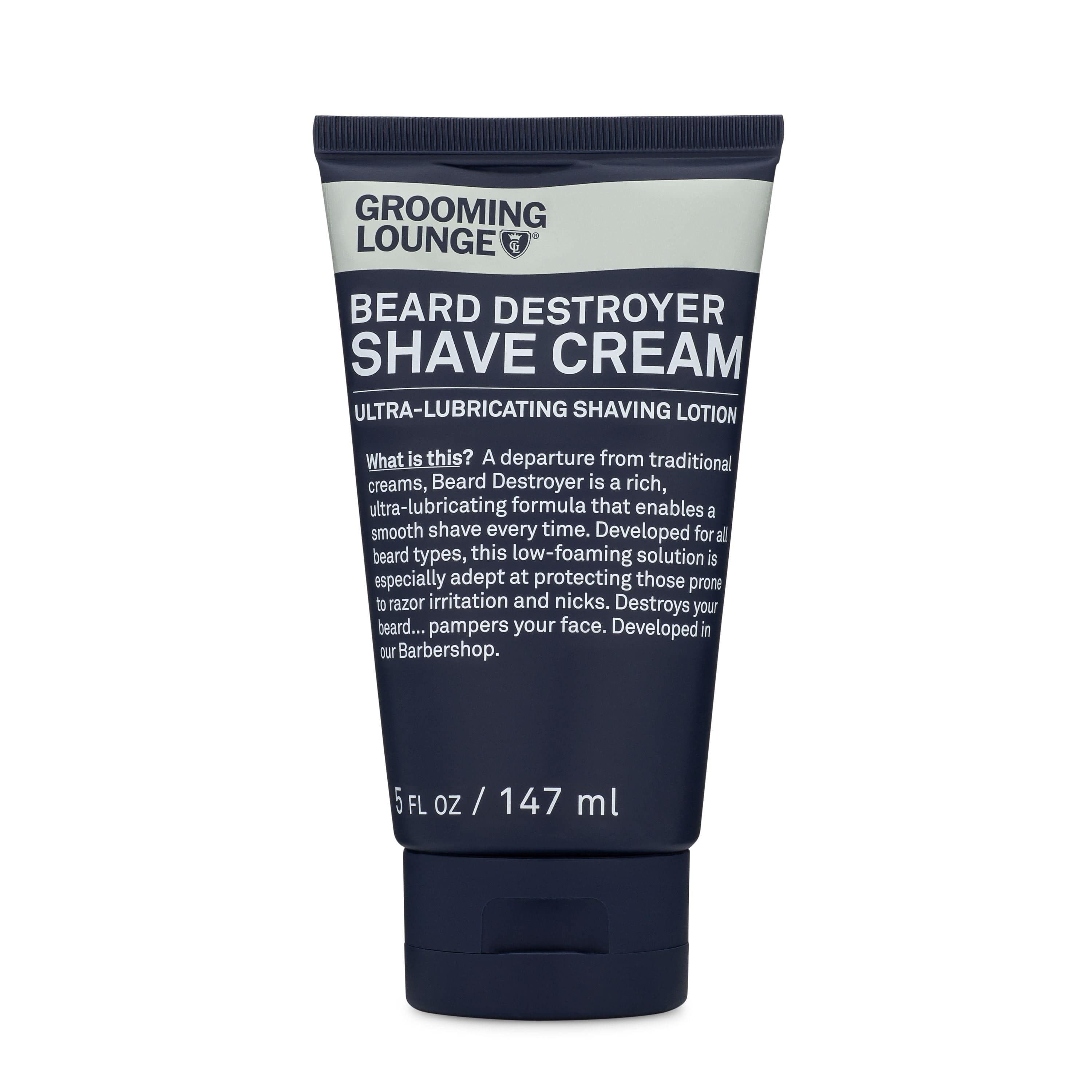 Grooming Lounge Beard Destroyer Shave Cream - Best Shave Cream For Sensitive Skin