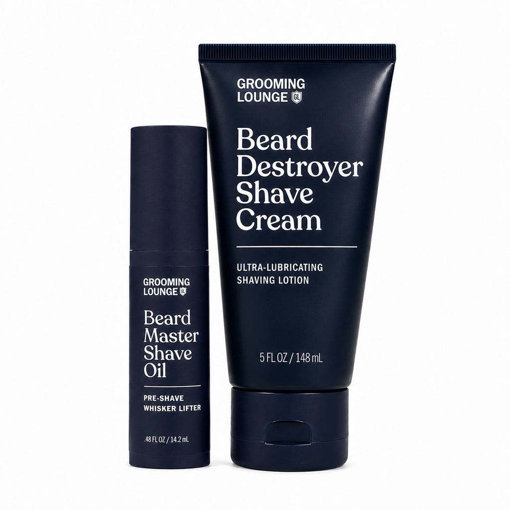 Grooming Lounge Oil & Cream Shaving Cocktail Set (Save $7)