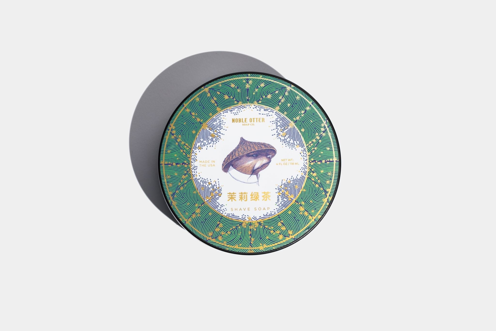 Noble Otter 茉莉綠茶 (Jasmine Green Tea) Shave Soap