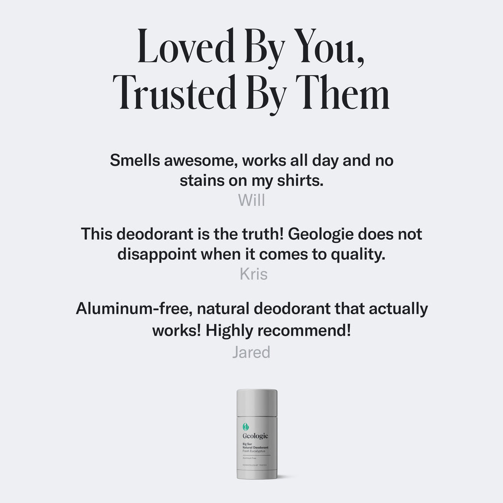 Geologie Natural Deodorant