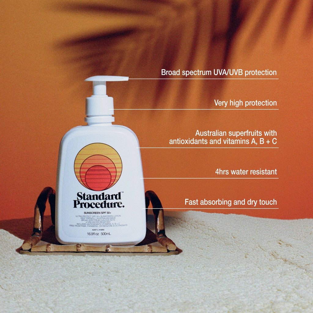Standard Procedure SPF 50+ Sunscreen 500ml