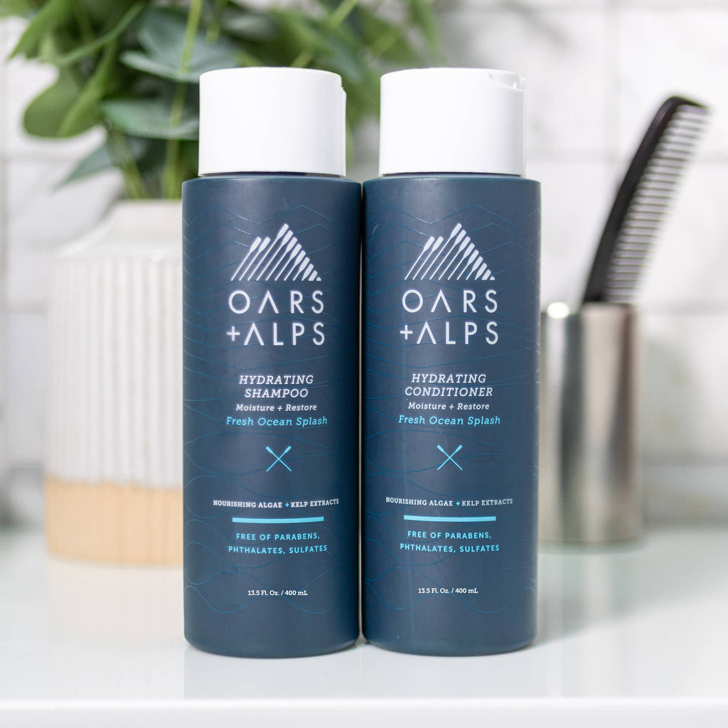 Oars + Alps Hydrating Men's Shampoo + Conditioner Duo Kit