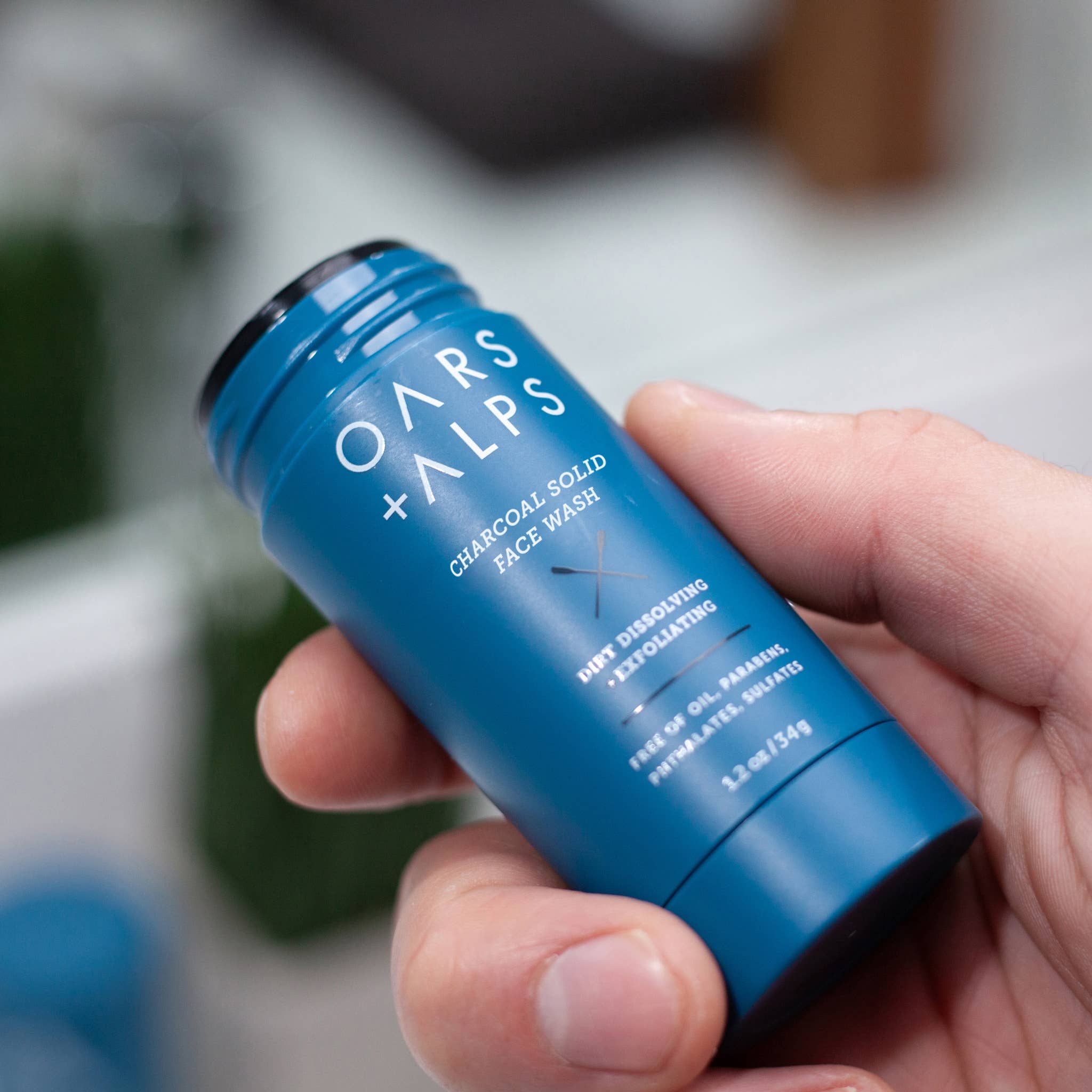 Oars + Alps Charcoal Solid Face Wash