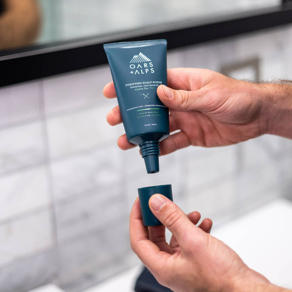 Oars + Alps Men's Purifying Scalp Scrub & Exfoliator (Expires 12/2025)