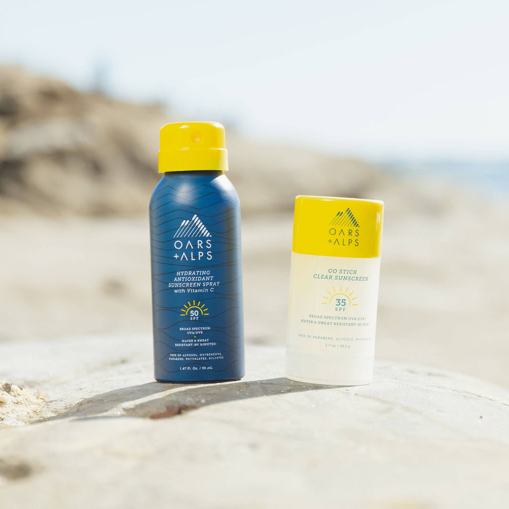 Oars + Alps Travel Size Men's Hydrating Antioxidant SPF 50 Spray