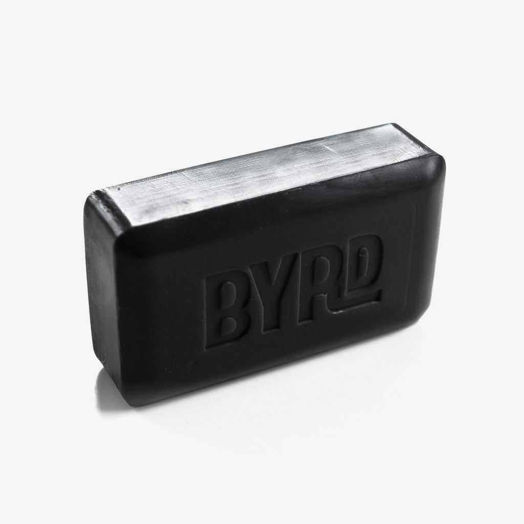 BYRD Activated Charcoal Exfoliating Bar