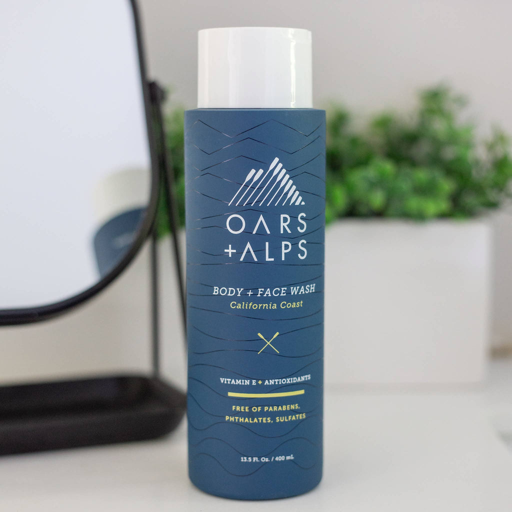 Oars + Alps Men's Body & Face Wash - California Coast Scent