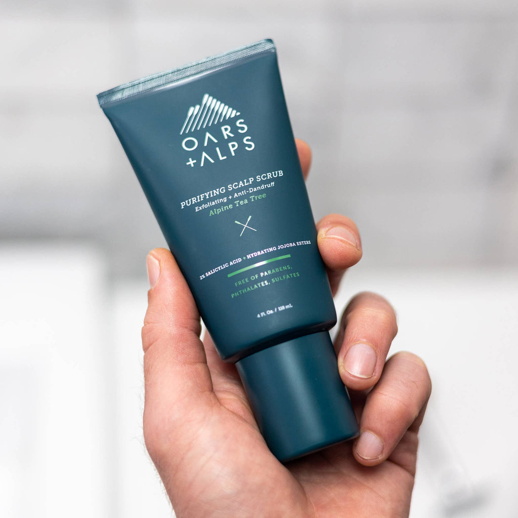 Oars + Alps Men's Purifying Scalp Scrub & Exfoliator (Expires 12/2025)