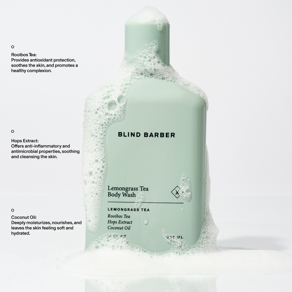 Blind Barber Lemongrass Tea Body Wash