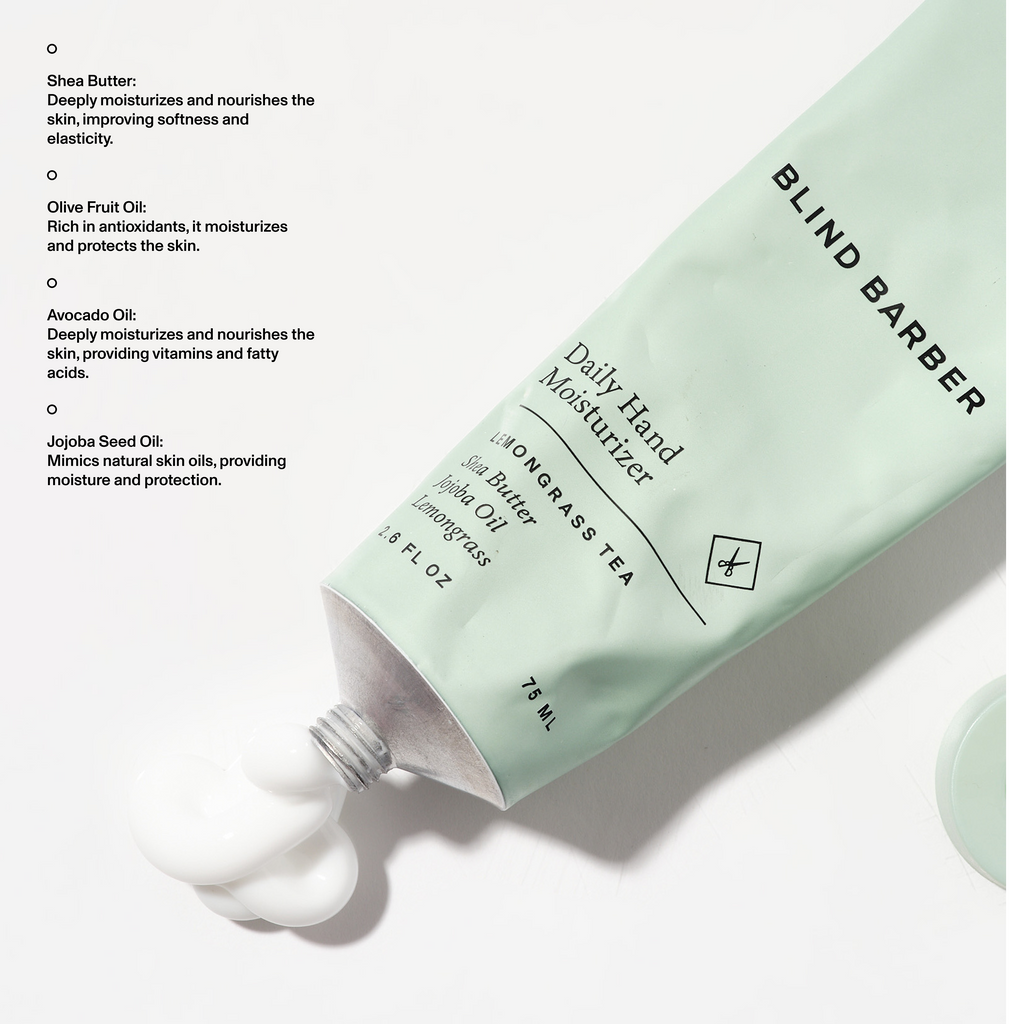 Blind Barber Lemongrass Tea Hand Moisturizer