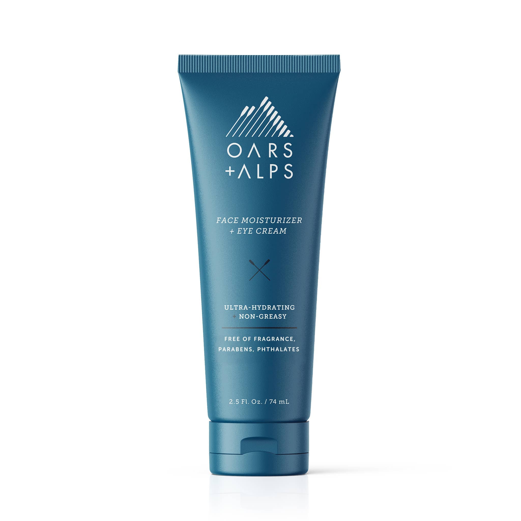 Oars + Alps Men's Face + Eye Cream Moisturizer with Shea Butter and Jojoba Oil