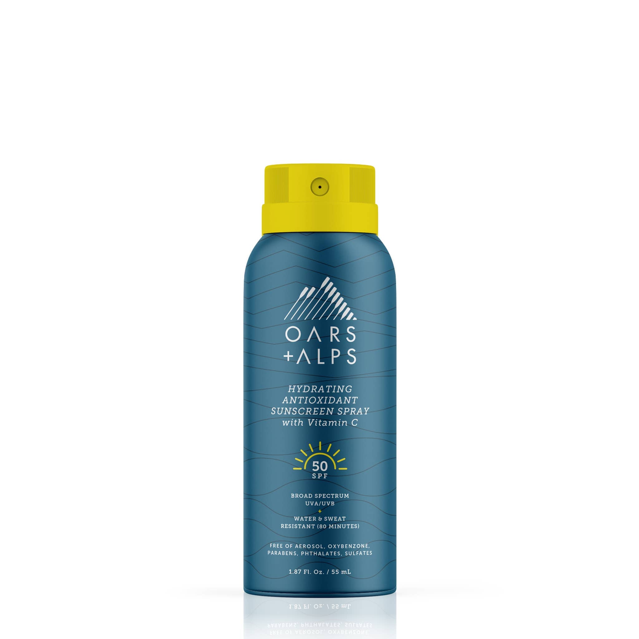 Oars + Alps Travel Size Men's Hydrating Antioxidant SPF 50 Spray