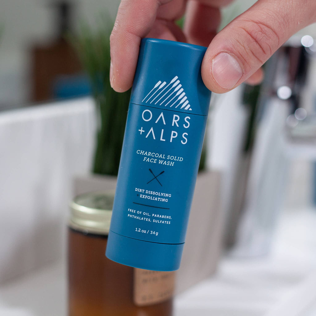 Oars + Alps Charcoal Solid Face Wash