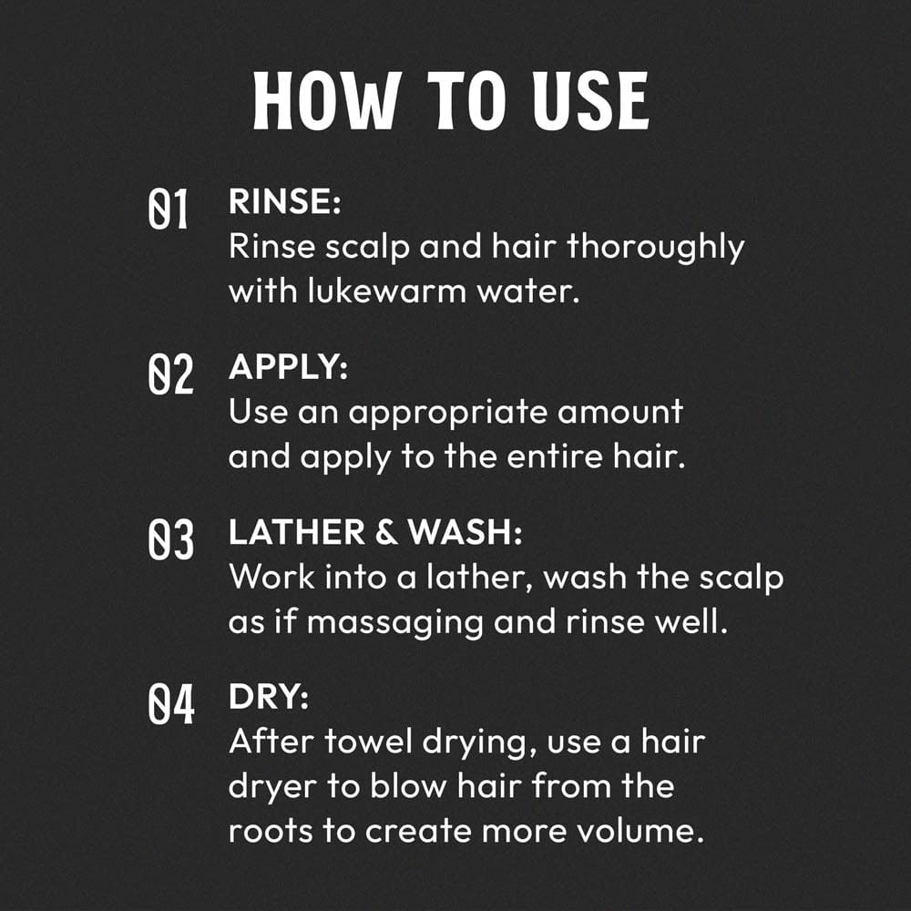 MARO 3D Volume Up Hair Thickening Shampoo