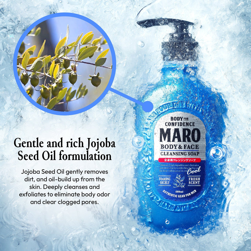 MARO Body and Face Cleansing Soap Cool