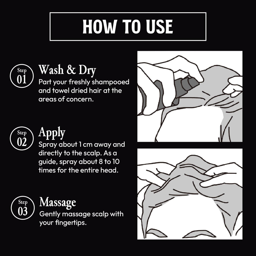 MARO17 Black+ Anti-Aging Shampoo & Collagen Shot Set